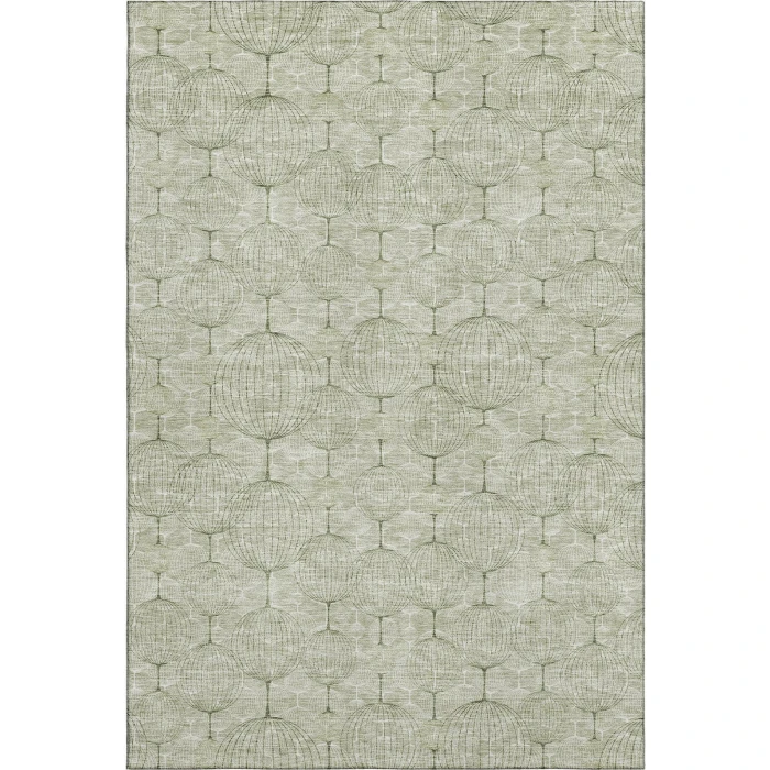 Addison Mayfield Green AMF732 2ft. 3in. x 7ft. 6in. Rect. Rug