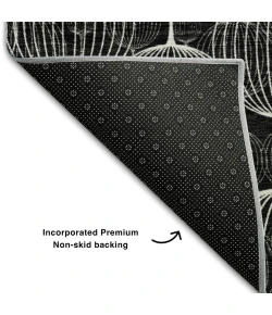 Addison Mayfield Black AMF732 2ft. 3in. x 7ft. 6in. Rect. Rug