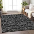 Addison Mayfield Black AMF732 5ft. x 7ft. 6in. Rect. Rug