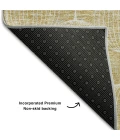 Addison Mayfield Gold AMF732 2ft. 3in. x 7ft. 6in. Rect. Rug