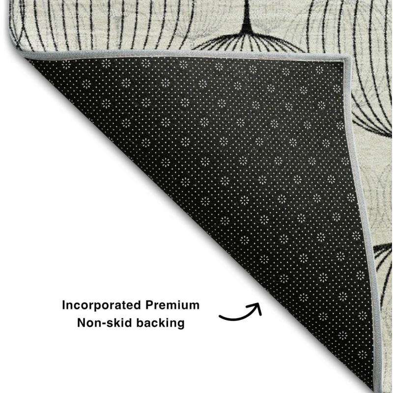 Addison Mayfield Gray AMF732 - 8ft. Round Rug