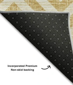 Addison Mayfield Gold AMF733 8ft. x 10ft. Rect. Rug