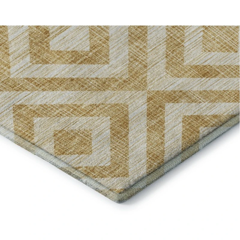 Addison Mayfield Gold AMF733 2ft. 3in. x 7ft. 6in. Rect. Rug