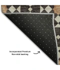 Addison Mayfield Gray AMF734 - 8ft. Round Rug
