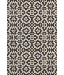 Addison Mayfield Gray AMF734 - 8ft. Round Rug
