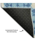 Addison Mayfield Blue AMF734 2ft. 3in. x 7ft. 6in. Rect. Rug