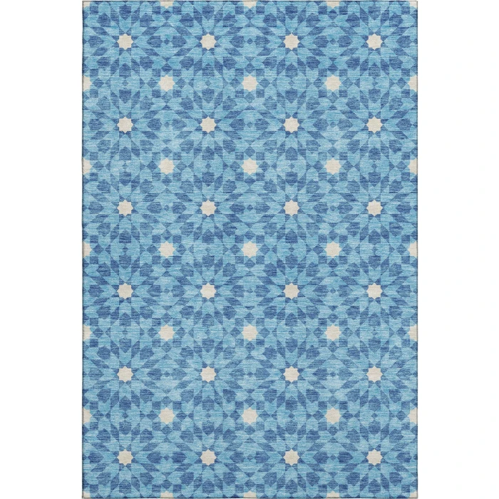 Addison Mayfield Blue AMF734 2ft. 3in. x 7ft. 6in. Rect. Rug