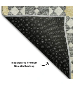 Addison Mayfield Gray AMF734 - 8ft. Round Rug