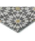 Addison Mayfield Gray AMF734 - 8ft. Round Rug