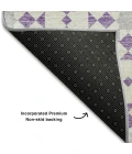Addison Mayfield Purple AMF734 8ft. x 10ft. Rect. Rug