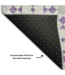 Addison Mayfield Purple AMF734 2ft. 3in. x 7ft. 6in. Rect. Rug