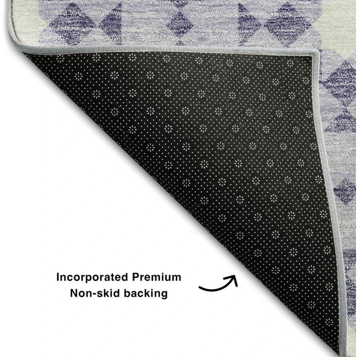 Addison Mayfield Purple AMF734 8ft. x 10ft. Rect. Rug