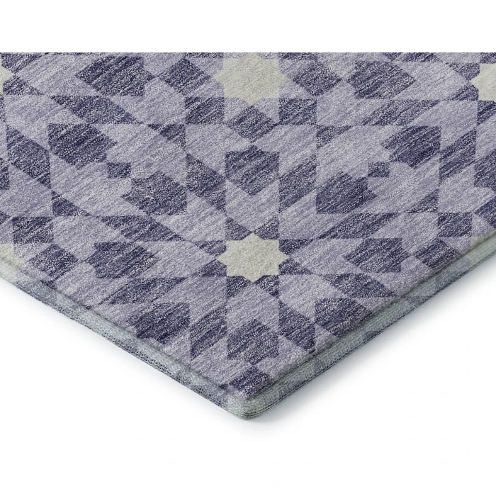 Addison Mayfield Purple AMF734 8ft. x 10ft. Rect. Rug