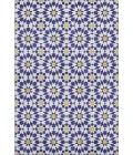 Addison Mayfield Blue AMF734 - 8ft. Round Rug