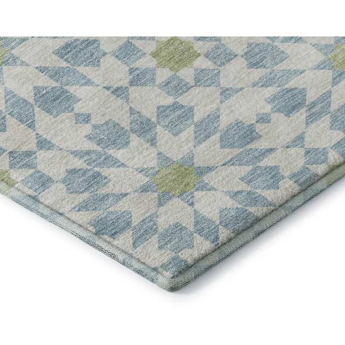 Addison Mayfield Blue AMF734 8ft. x 10ft. Rect. Rug