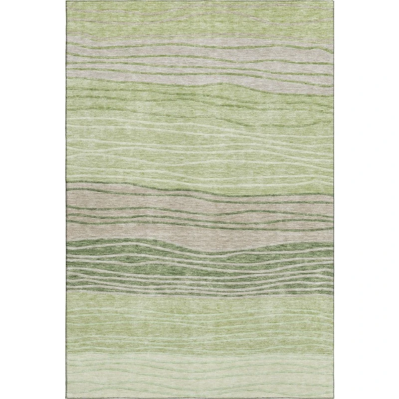 Addison Mayfield Green AMF735 2ft. 3in. x 7ft. 6in. Rect. Rug