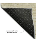 Addison Mayfield Brown AMF735 8ft. x 10ft. Rect. Rug