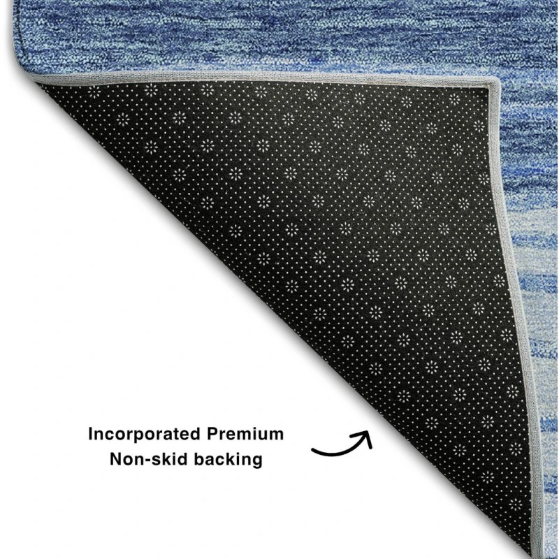 Addison Mayfield Blue AMF735 - 8ft. Round Rug