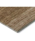 Addison Mayfield Orange AMF735 - 8ft. Round Rug