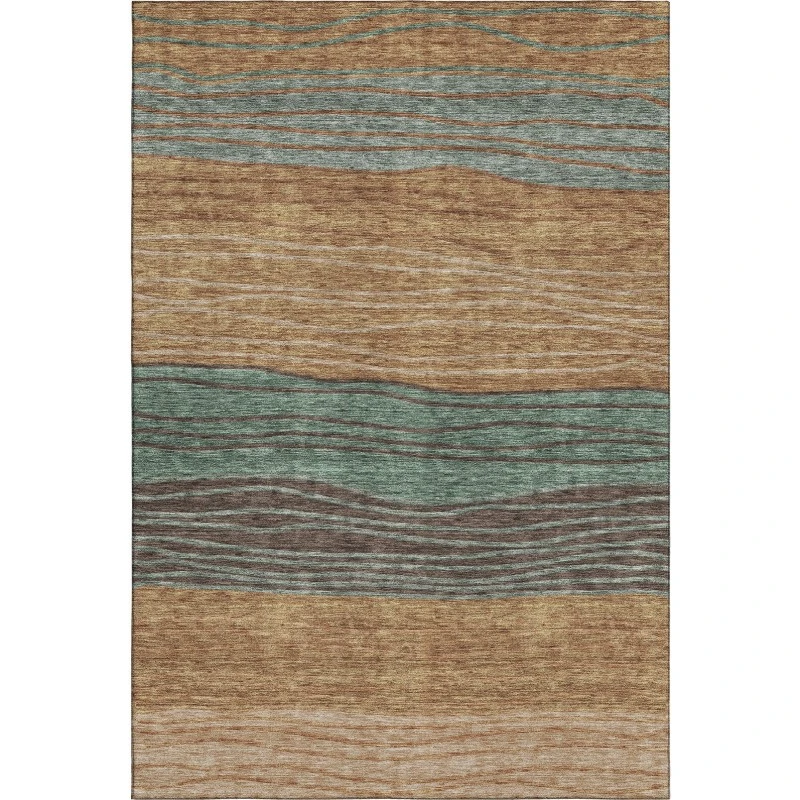 Addison Mayfield Orange AMF735 5ft. x 7ft. 6in. Rect. Rug