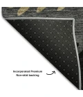 Addison Mayfield Black AMF736 9ft. x 12ft. Rect. Rug