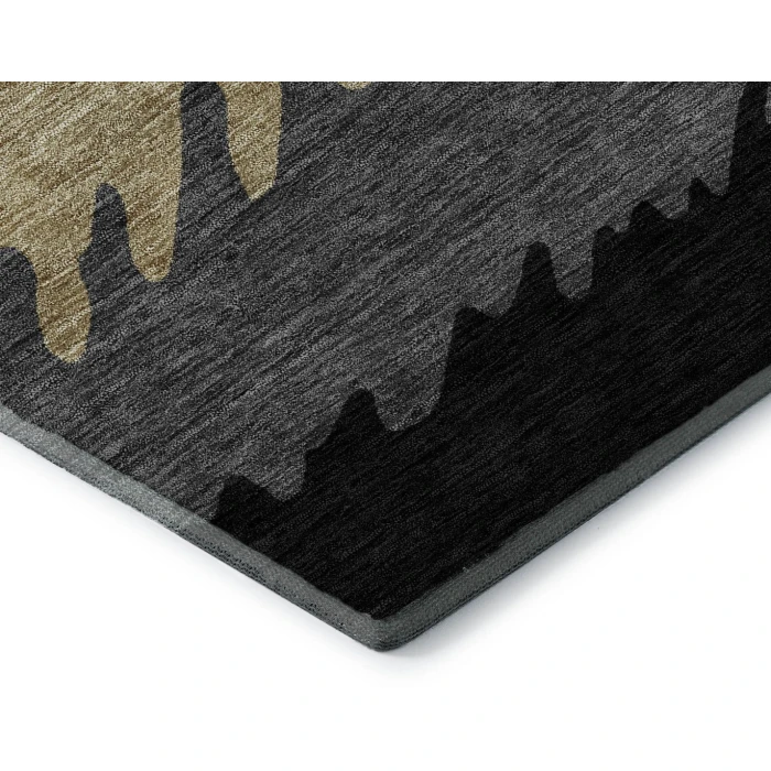 Addison Mayfield Black AMF736 9ft. x 12ft. Rect. Rug