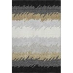 Addison Mayfield Black AMF736 - 8ft. Round Rug