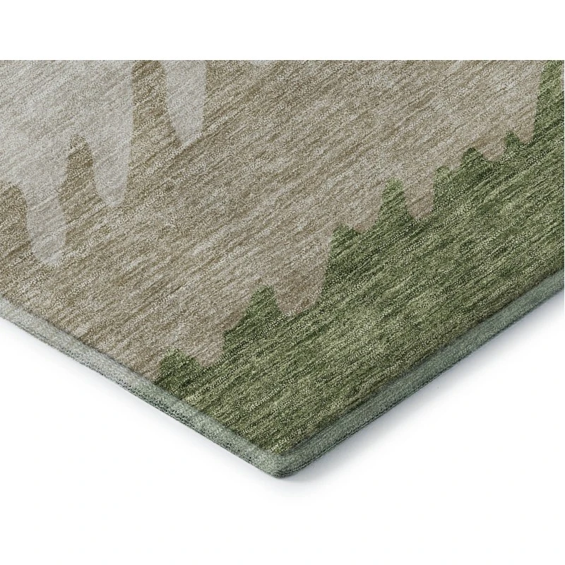 Addison Mayfield Green AMF736 5ft. x 7ft. 6in. Rect. Rug
