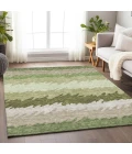 Addison Mayfield Green AMF736 2ft. 3in. x 7ft. 6in. Rect. Rug