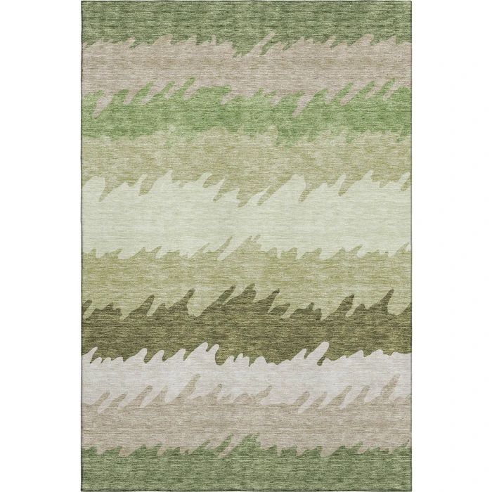 Addison Mayfield Green AMF736 2ft. 3in. x 7ft. 6in. Rect. Rug
