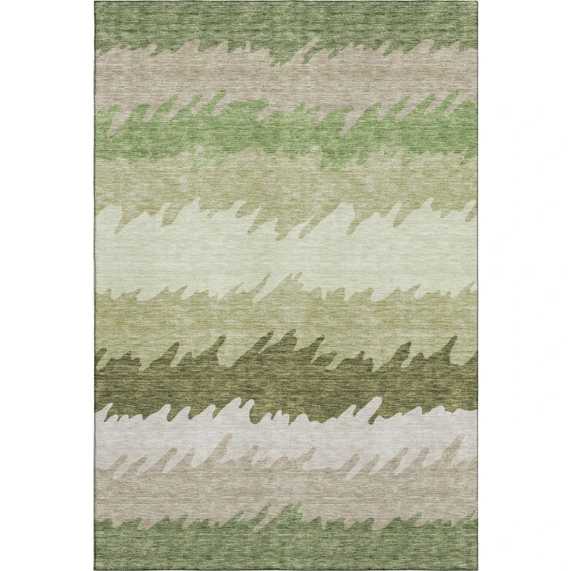 Addison Mayfield Green AMF736 5ft. x 7ft. 6in. Rect. Rug