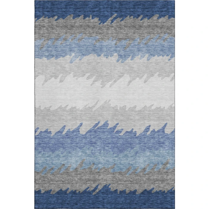 Addison Mayfield Blue AMF736 8ft. x 10ft. Rect. Rug