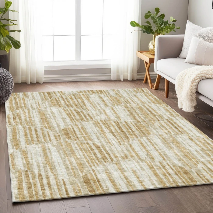 Addison Mayfield Gold AMF739 5ft. x 7ft. 6in. Rect. Rug
