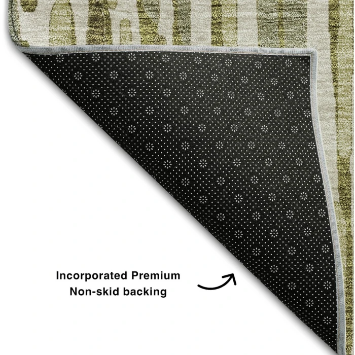 Addison Mayfield Green AMF739 5ft. x 7ft. 6in. Rect. Rug