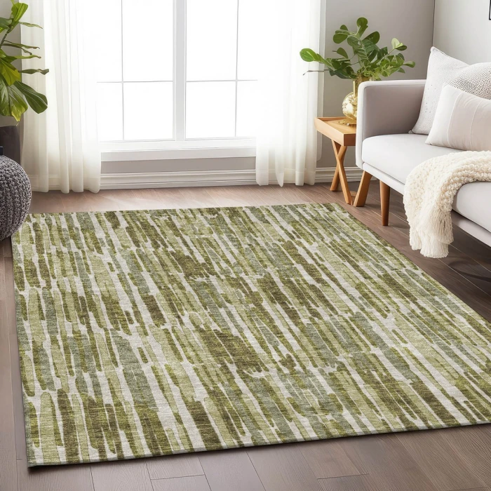 Addison Mayfield Green AMF739 5ft. x 7ft. 6in. Rect. Rug