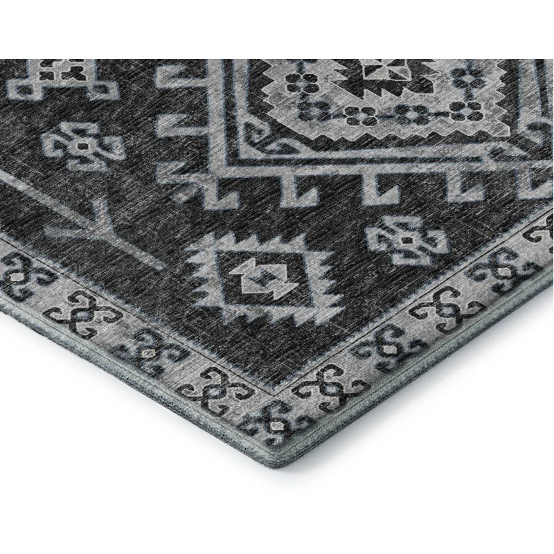Addison Mayfield Gray AMF73 - 8ft. Round Rug