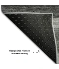 Addison Mayfield Gray AMF740 - 8ft. Round Rug