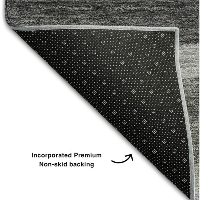 Addison Mayfield Gray AMF740 - 8ft. Round Rug