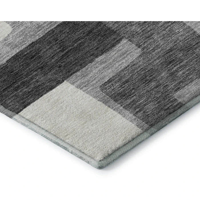 Addison Mayfield Gray AMF740 - 8ft. Round Rug