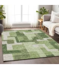Addison Mayfield Green AMF740 9ft. x 12ft. Rect. Rug