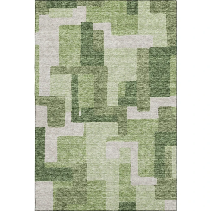 Addison Mayfield Green AMF740 9ft. x 12ft. Rect. Rug