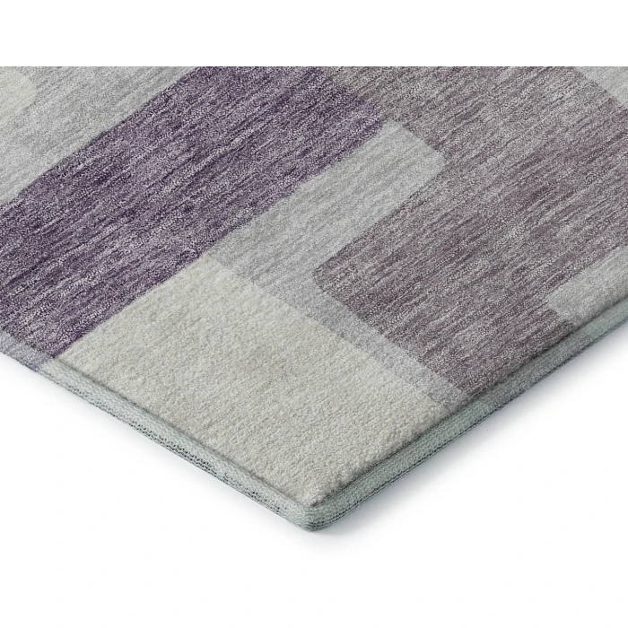 Addison Mayfield Purple AMF740 - 8ft. Round Rug