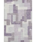 Addison Mayfield Purple AMF740 - 8ft. Round Rug