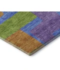 Addison Mayfield Purple AMF740 2ft. 3in. x 7ft. 6in. Rect. Rug