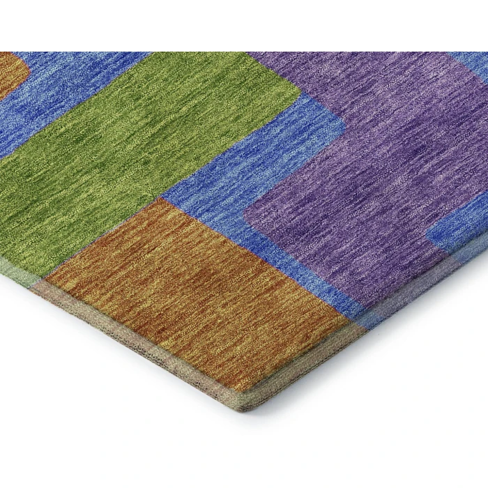 Addison Mayfield Purple AMF740 2ft. 3in. x 7ft. 6in. Rect. Rug