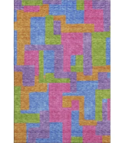 Addison Mayfield Purple AMF740 2ft. 3in. x 7ft. 6in. Rect. Rug