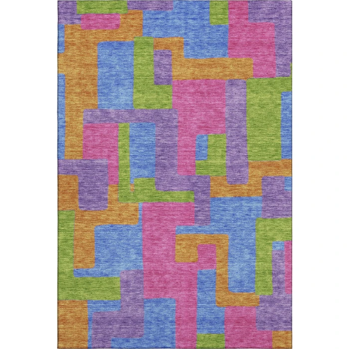 Addison Mayfield Purple AMF740 2ft. 3in. x 7ft. 6in. Rect. Rug