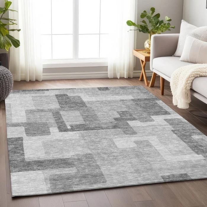 Addison Mayfield Gray AMF740 9ft. x 12ft. Rect. Rug