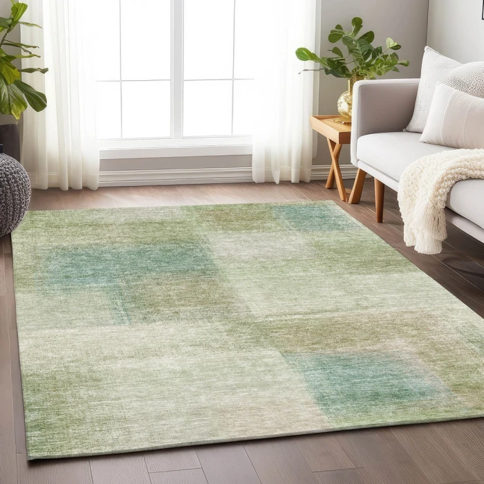 Addison Mayfield Green AMF742 2ft. 3in. x 7ft. 6in. Rect. Rug