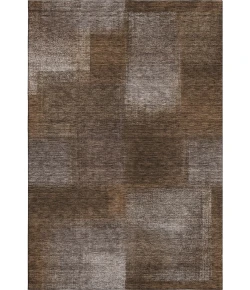 Addison Mayfield Brown AMF742 - 8ft. Round Rug